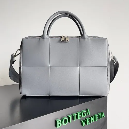All categories 💚 Authentic bags 💚 BV 2025 new Bottega Veneta large plaid woven men's briefcase